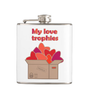 Cantil Meu amor troféu no cheio de Namorados corações