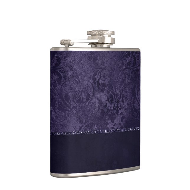 Cantil Midnight Indigo Romance | Satinge Damask (Direita)