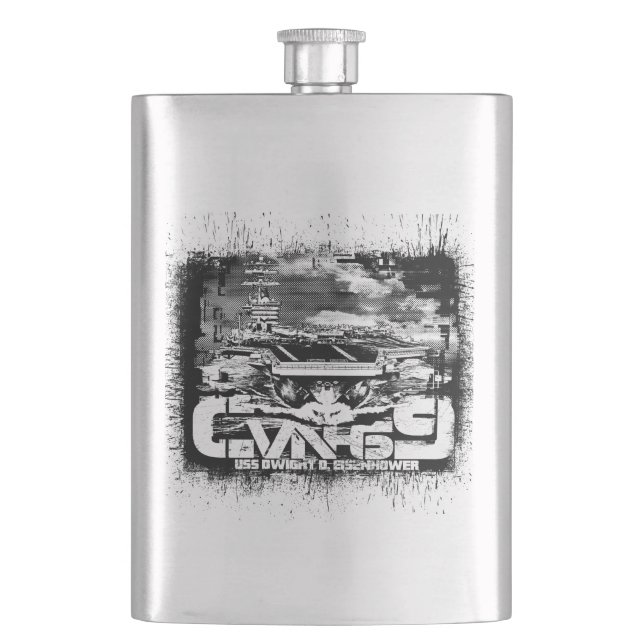 Cantil Mighty Ike Classic Flask (Frente)