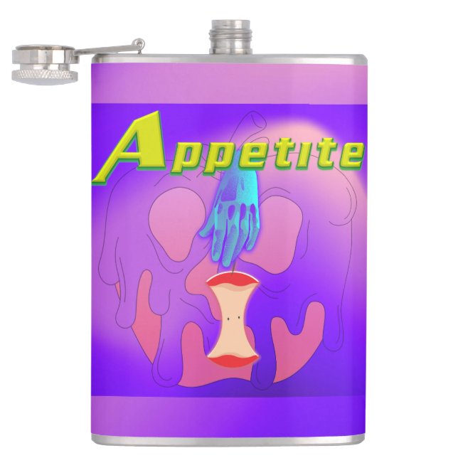 Cantil Mikitiez red skull, tóxica para a maçã vegan, verã (Aberto)