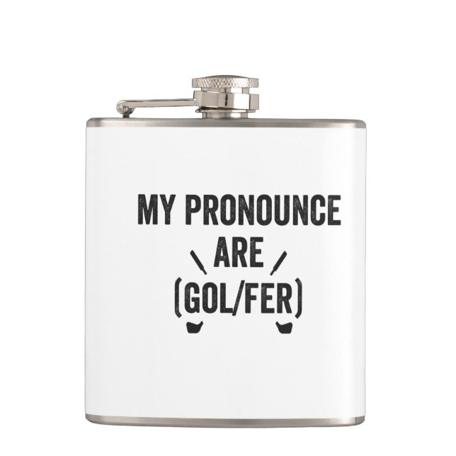 Cantil Minha Pronúncia É Golfer Engraçada Gifa Sexo De Go (Frente)