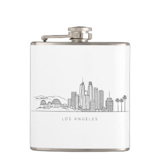 Cantil Minimalist Los Angeles Skyline Illustration