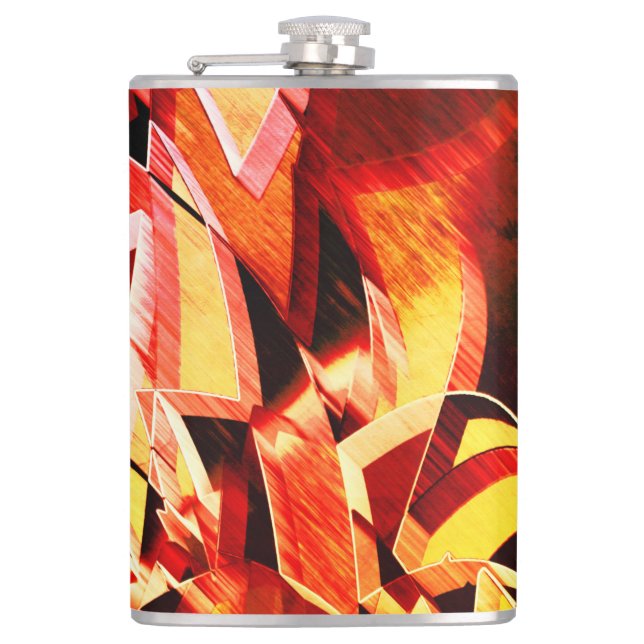 Cantil Mistura de amarelinho com vermelho escuro, forte l (Frente)