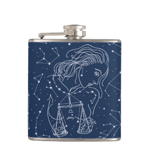 Cantil Moça Libra - Símbolo Zodiac