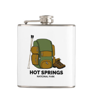 Cantil Mochila para o Parque Nacional Hot Springs
