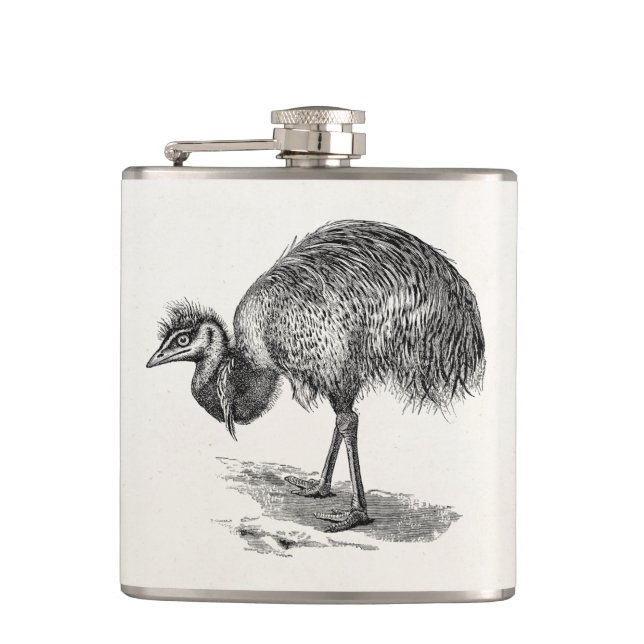 Cantil Modelo australiano da ilustração do pássaro do Emu (Frente)