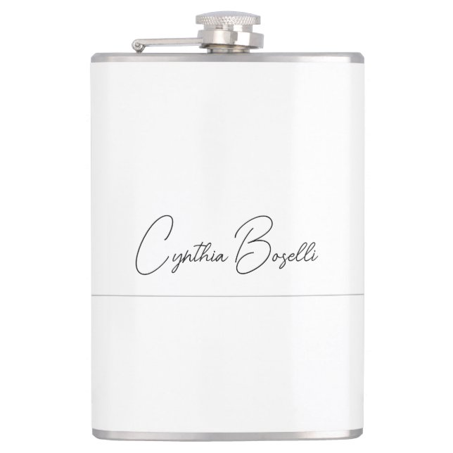 Cantil Modelo de Caligrafia Moderna Mínima de Tendência (Frente)