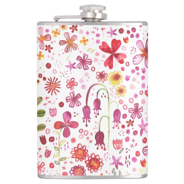 Cantil Modern Floral Watercolor (Frente)