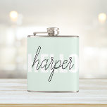Cantil Modern Pastel Mint Hello E Você Nome<br><div class="desc">Modern Pastel Mint Hello E Você Nome</div>