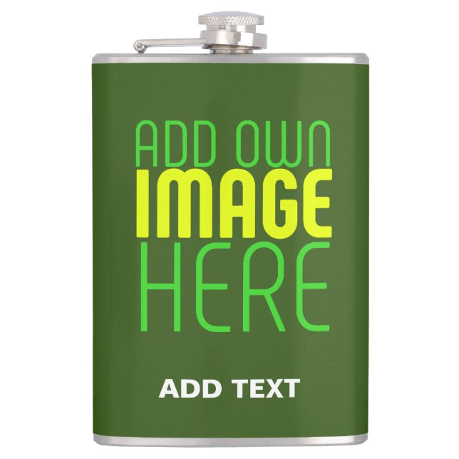 CANTIL MODERNO EDITABLE FOREST GREEN IMAGE TEXTO MODELO (Frente)