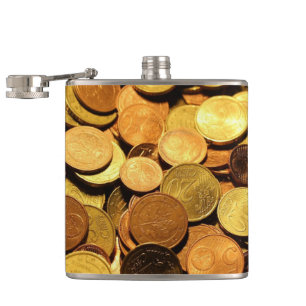 Cantil Moedas Douradas
