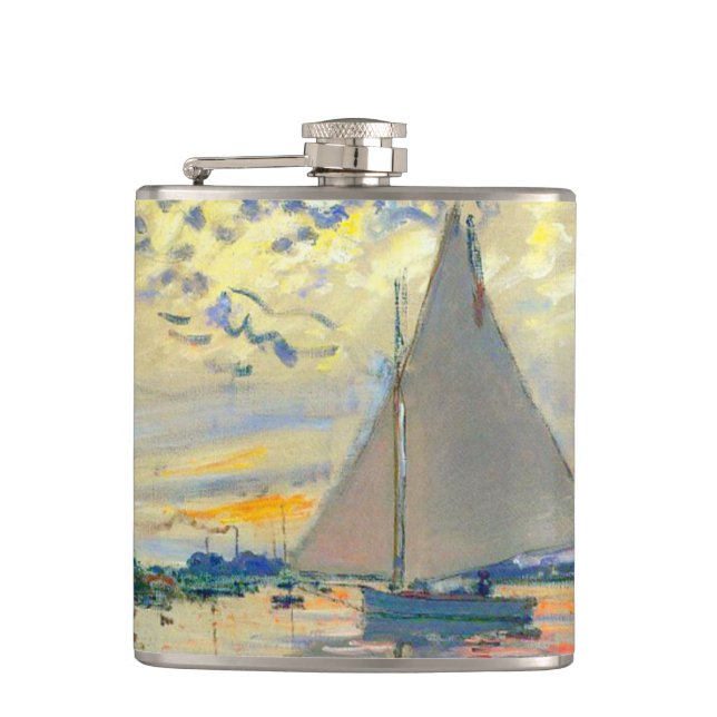 Cantil Monet Sailboat no Le Petit-Gennevilliers (Frente)