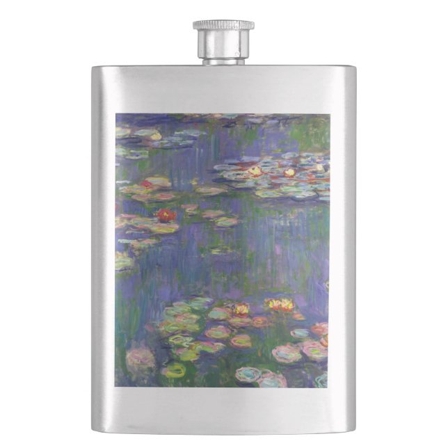 Cantil Monet Water Lily - Pintura de plataforma (Frente)