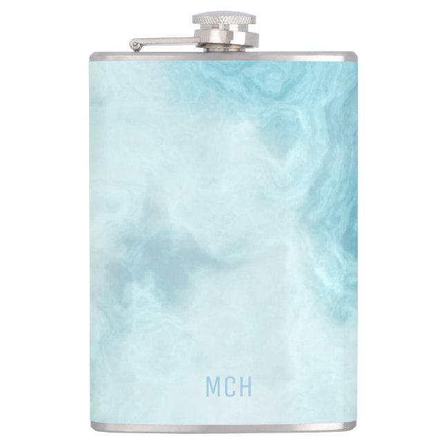 Cantil Monograma Azul Marble (Frente)