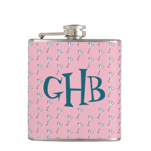 Cantil Monograma cor-de-rosa Martini