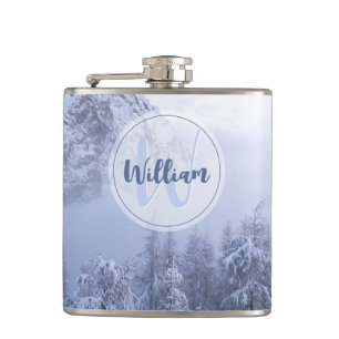 Cantil Monograma da floresta de névoa das maravilhas do i