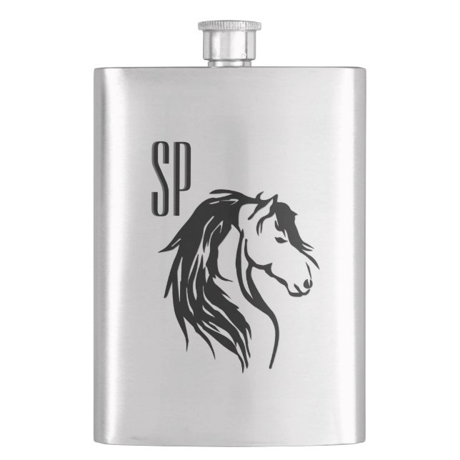 Cantil Monograma de Design Equino (Frente)