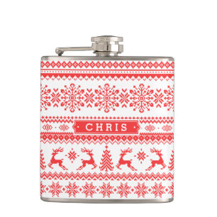 Cantil Monograma do padrão de isle vermelho de suor de Na