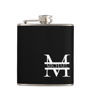 Cantil Monograma e Nome Elegante Personalizado