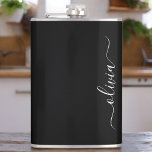 Cantil Monograma Elegante Moderno e Branco Negro<br><div class="desc">Apresentando nossa Coleção de Monogramas Modernos Minimalistas Pretos e Brancos: adote simplicidade e sofisticação com nossos designs minimalistas, curados para elevar seu estilo sem esforço. Feita de olho na estética moderna, essa coleção apresenta designs negras e brancos elegantes, acentuados por monogramas personalizados. De papelaria chic a acessórios versáteis, nossa coleção...</div>