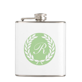 Cantil Monograma Laurel Leaf Wreath