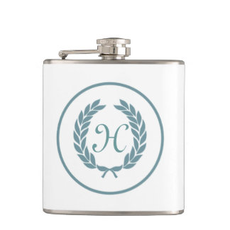 Cantil Monograma Laurel Leaf Wreath