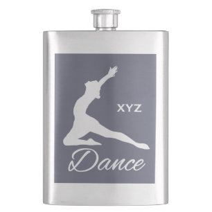 Cantil Monograma personalizado DANCE e balão de cor