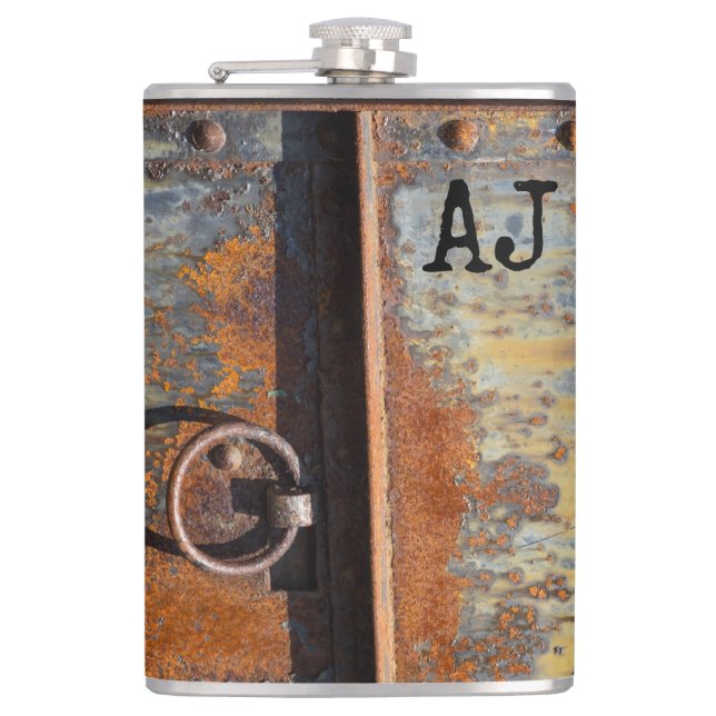 Cantil Monograma Personalizado de Porta Rusty (Frente)