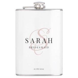 Cantil Monograma Rosa Elegante - Manteiga-Rosa Migra