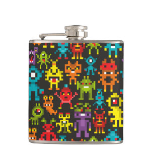 Cantil Monstros de 8 bits Pixel