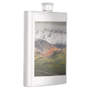 Cantil Montanha policromática, Denali NP, Alasca