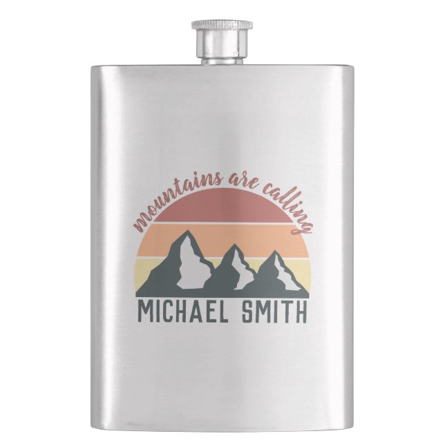 Cantil Montanhas de pastel de safra chamam cinza de monog (Frente)