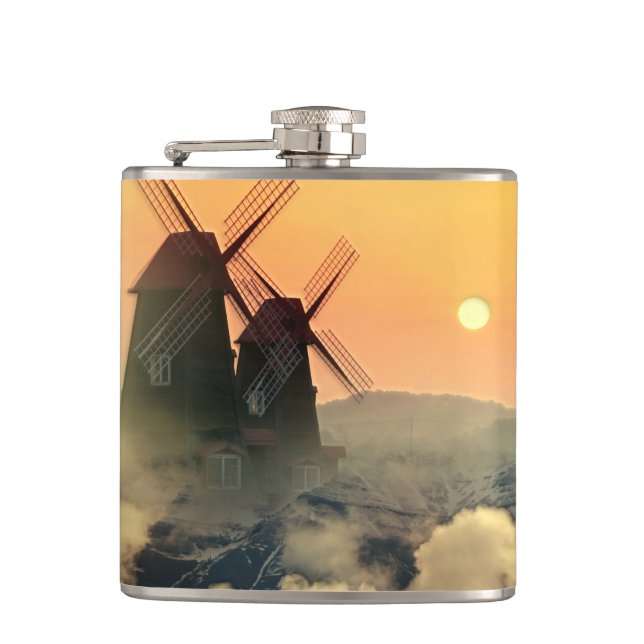 Cantil Montanhas e nuvens de moinhos (Frente)