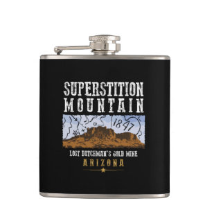 CANTIL MONTANTES DE SUPERSTICÃO ARIZONA HIP FLASK