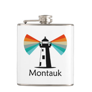 Cantil Montauk Point New York Lighthouse Rainbow