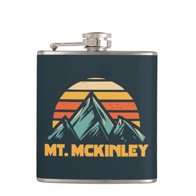 Cantil Monte McKinley Alaska Retro Turquoise (Frente)