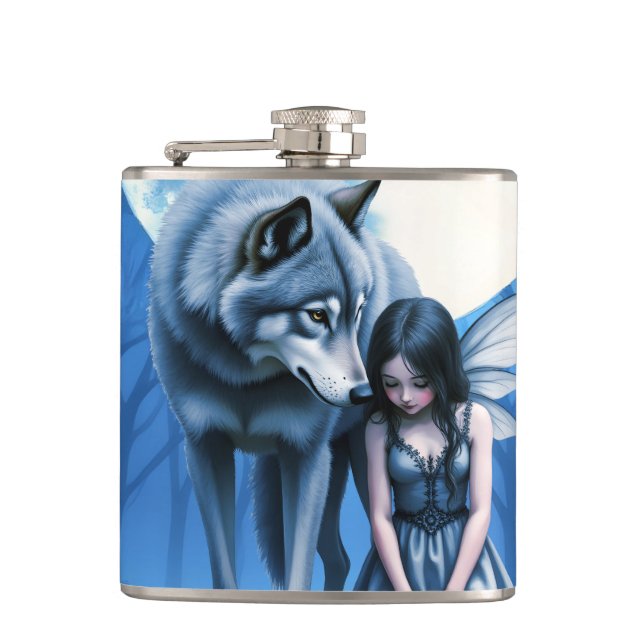 Cantil Moonlit Bond – The Wolf and the Gothic Fairy.   (Frente)