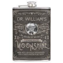 Moonshine Vintage Hillbilly Remédio Caseiro Marrom