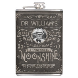 Cantil Moonshine Vintage Remédio Caipira Marrom Personali