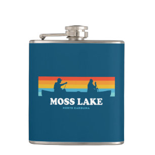 Cantil Moss Lake Carolina do Norte Canoa