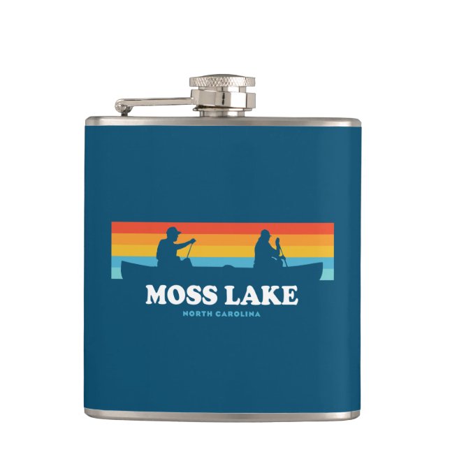Cantil Moss Lake Carolina do Norte Canoa (Frente)