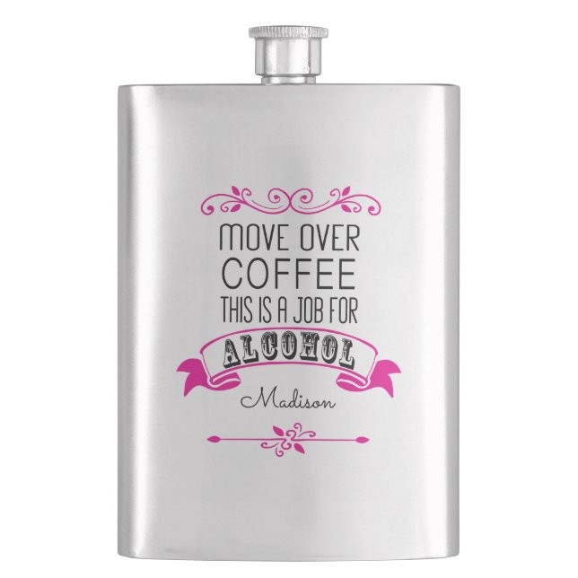 Cantil Mova-se sobre o café, este é um trabalho para o (Frente)