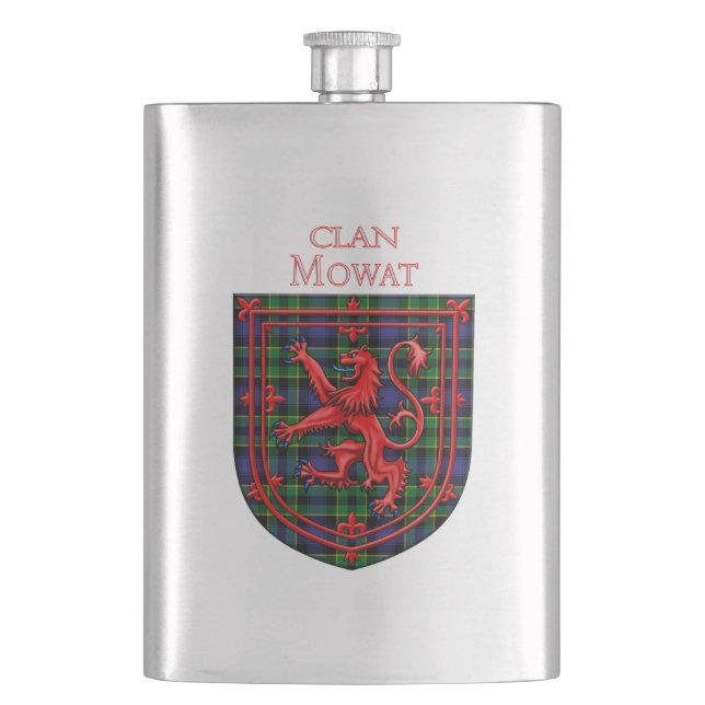 Cantil Mowat Tartan Scottish Xadrez Lion Rampant (Frente)