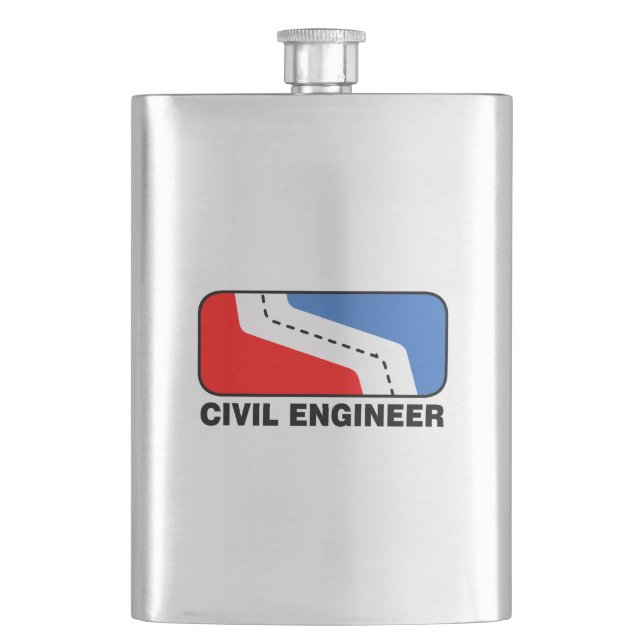 Cantil Mug da Liga Engenheiro Civil (Frente)