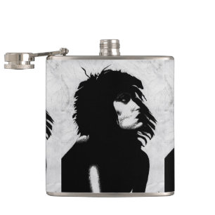 Cantil Mulher Deusa Gótica Ícone de Retrato Arte da Moda