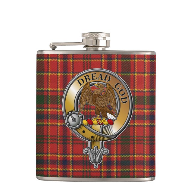 Cantil Munro Tartan & Crachá (Frente)