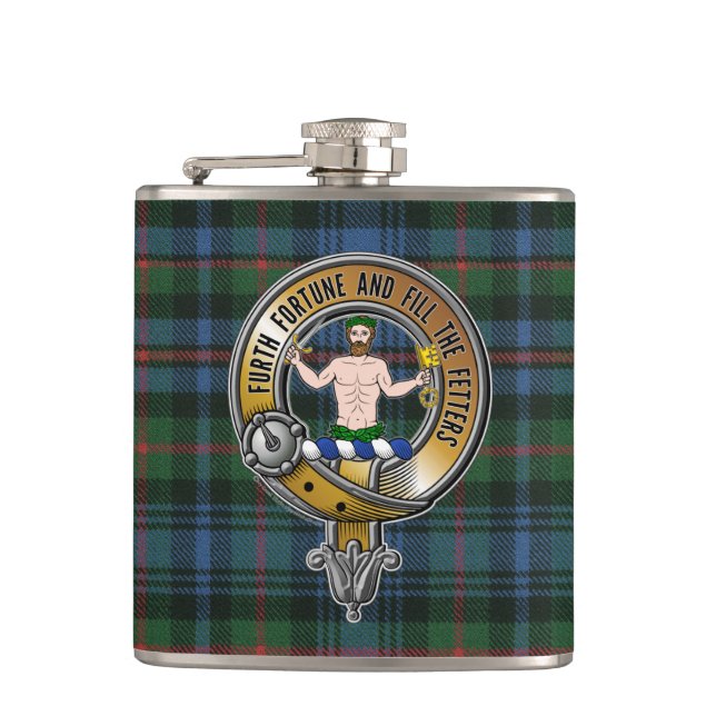 Cantil Murray Atholl Tartan & Crachá (Frente)