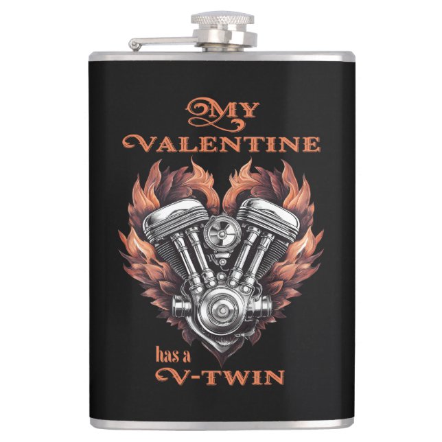 Cantil My Valentine has a V-Twin, Biker style (Frente)