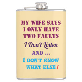 Cantil My Wife and My Faults