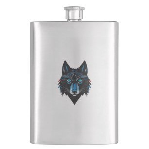 Cantil Mystical Wolf Flask